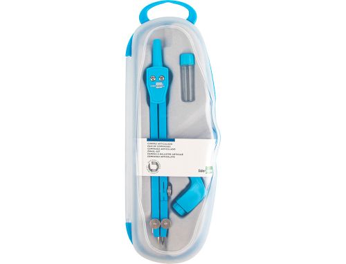 Compasso liderpapel articulado com adaptador universal cor , Liderpapel , 77452 , 8423473774520